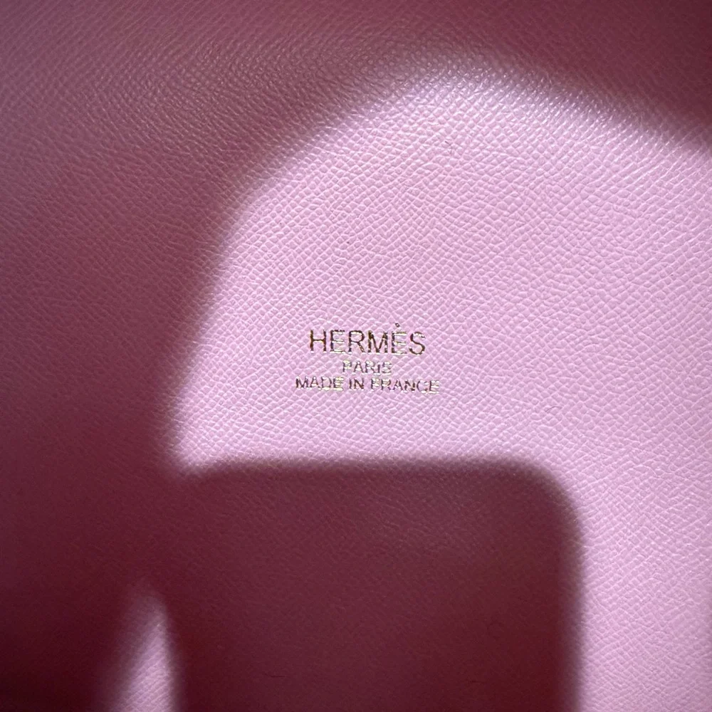 Picotin pink bucket leather tote - Picture 5 of 9